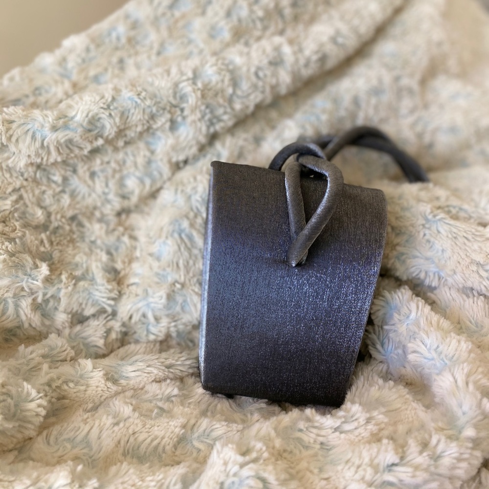 Silver purse